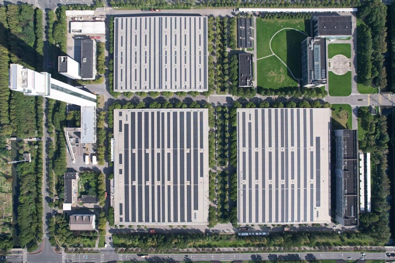 垂直交通绿色化|304永利集团上海日立电梯二期分布式光伏项目并网投运