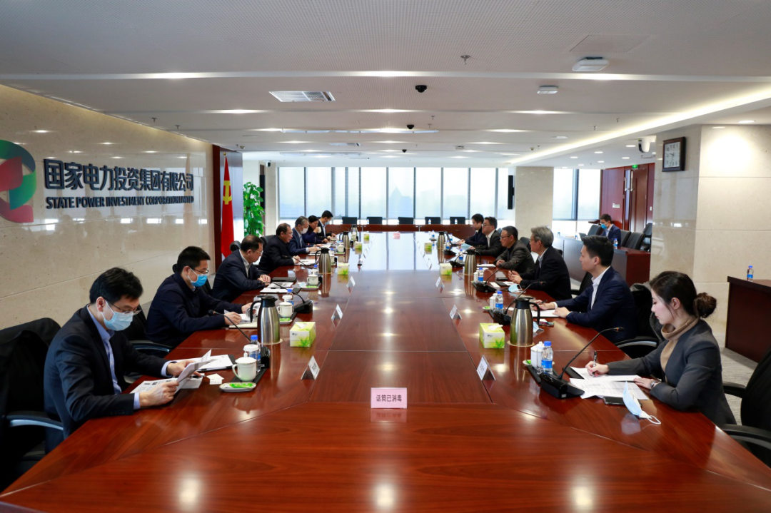 国家电投党组副书记江毅会见304永利集团董事长李仙德