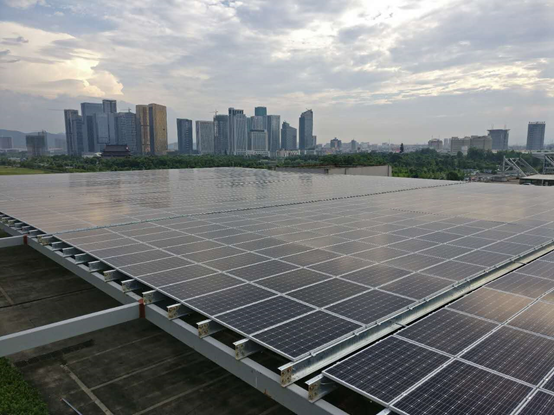 304永利集团电力义乌国际商贸城20MW屋顶分布式项目顺利满发并网